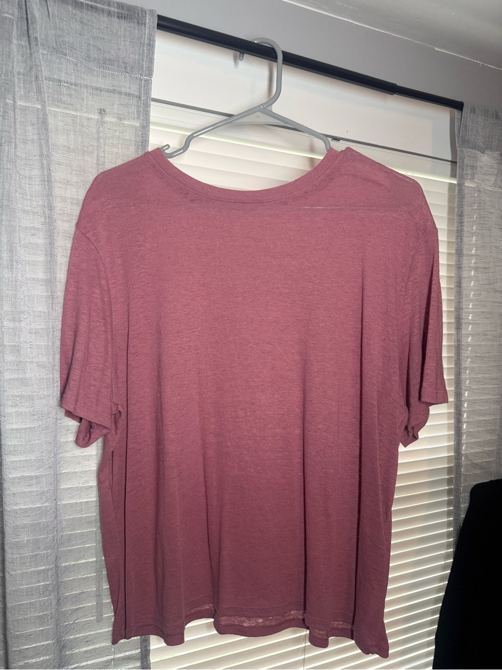 Women’s Casual Crewneck T‑Shirt in Dusty Rose